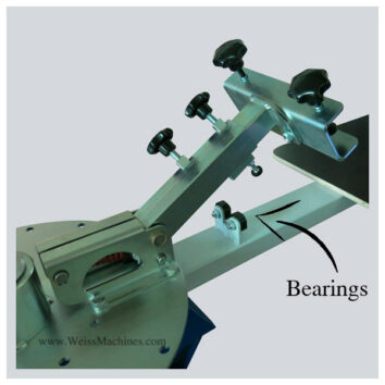 Position of the two bearings