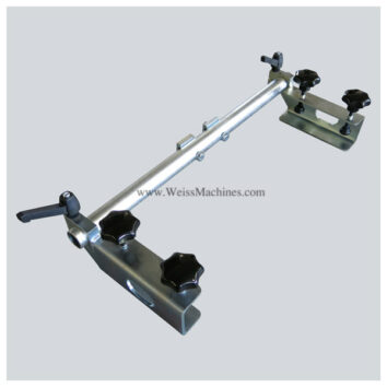 Side clamp unit – 80mm distance - Top left side view