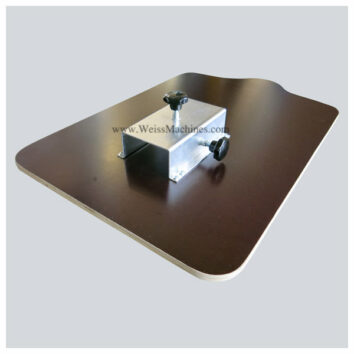 Screen printing pallet – Fiberboard – Bottom side view
