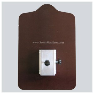 Screen printing pallet – Fiberboard – Bottom view