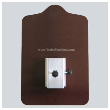 Screen printing pallet – Fiberboard – Bottom view