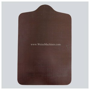 Screen printing pallet – Fiberboard – Top view
