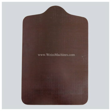 Screen printing pallet – Fiberboard – Top view