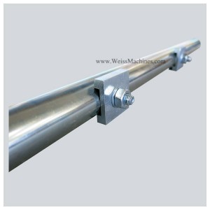 Side clamp tube with fittings – 220mm distance