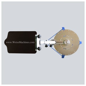 Example of a SMALL 1 colour screen print carousel – Top view