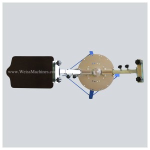 Example of a SMALL 2 colour screen print carousel – Top view