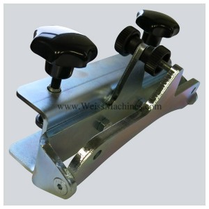 Back clamp (E) for MEDIUM series - Back view