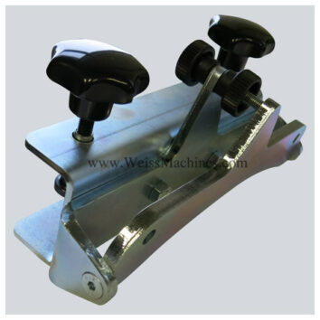 Back clamp (E) for MEDIUM series - Back view